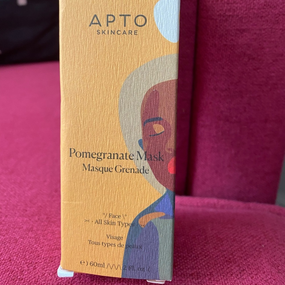 🧩 2/$20 Apto Pomegranate Mask NWT